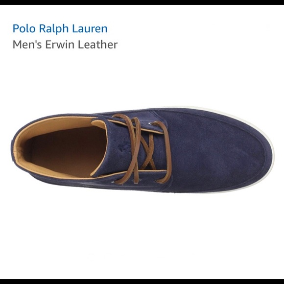 POLO ERWIN Chukka Shoes Leather Laces,SIZE: 9 - Picture 7 of 8